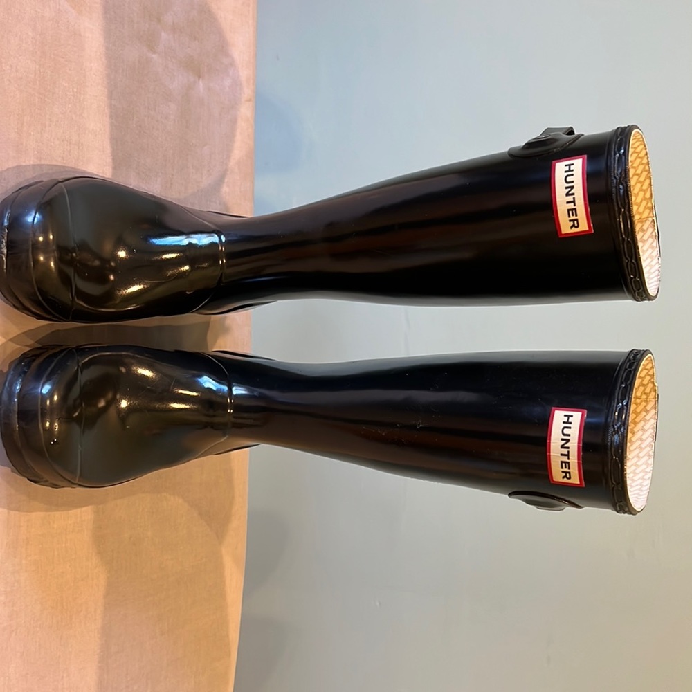 Hunter original gloss rain boot